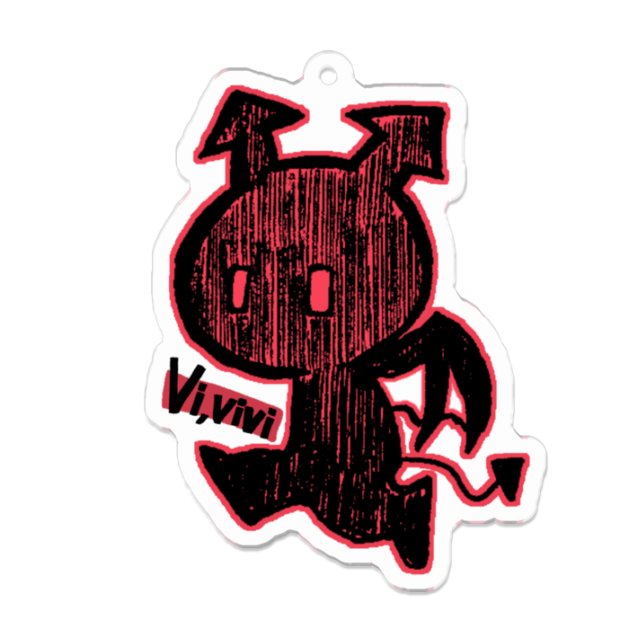 アクリルキーホルダー - 70 x 70 (mm)