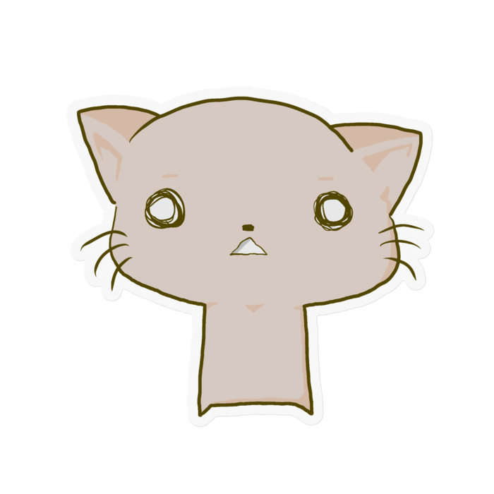 ステッカー - 100 x 100 (mm)(1)