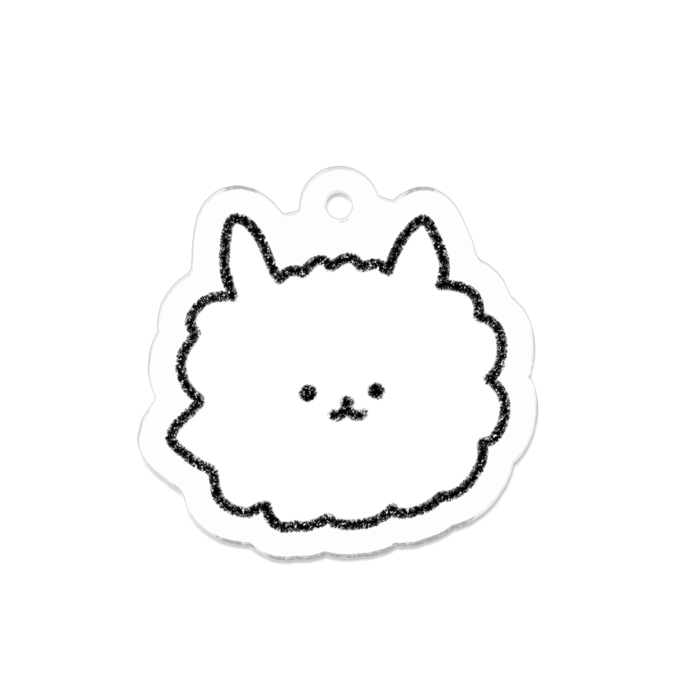 アクリルキーホルダー - 50 x 50 (mm)