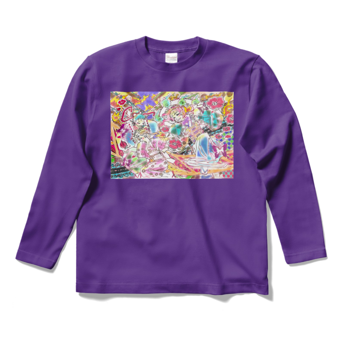 ロングスリーブTシャツ - S - パープル