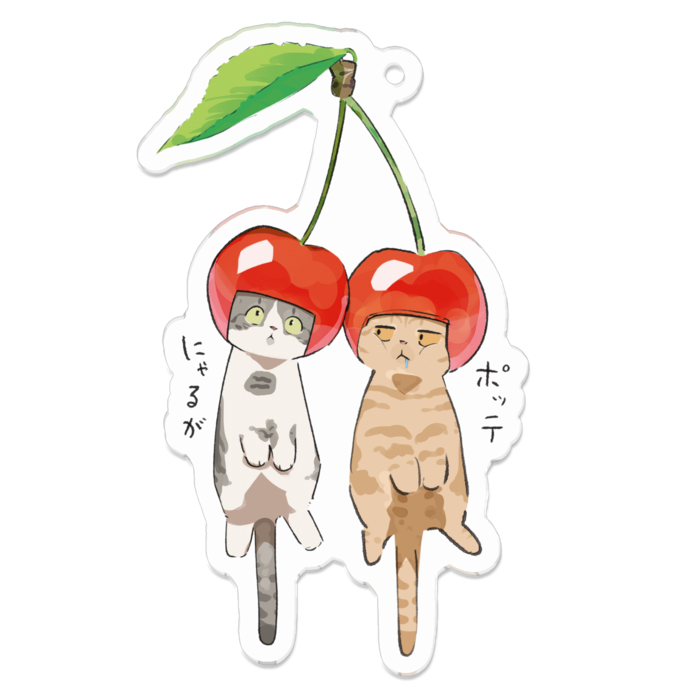 アクリルキーホルダー - 70 x 70 (mm)