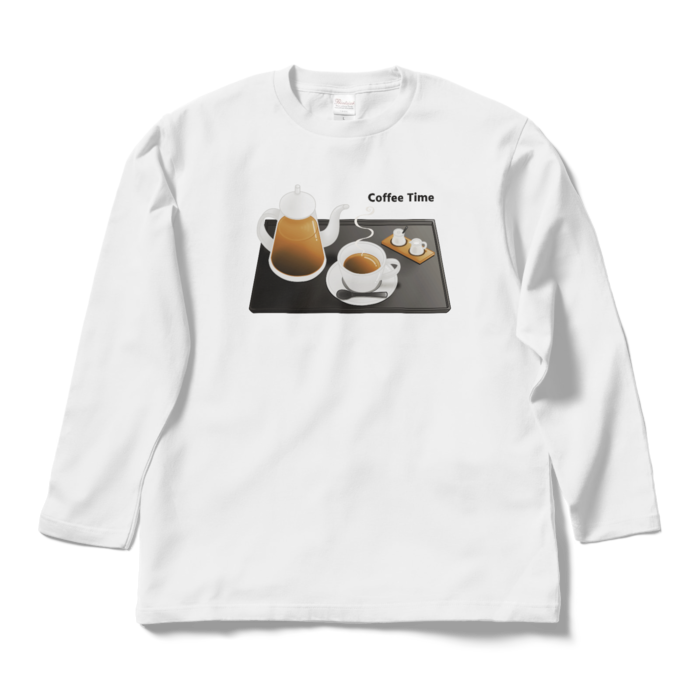 ロングスリーブTシャツ　白色　L