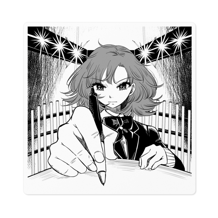 ステッカー - 100 x 100 (mm)