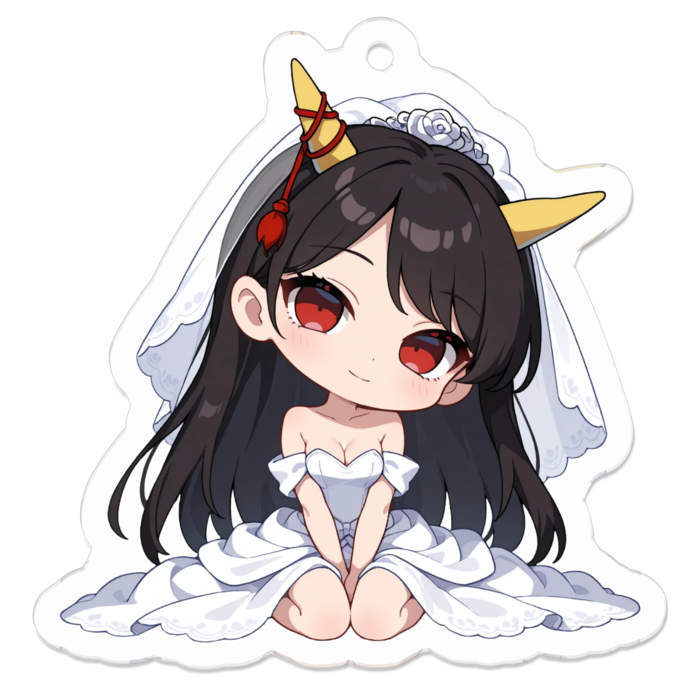 アクリルキーホルダー - 50 x 50 (mm)(キャラのみ)