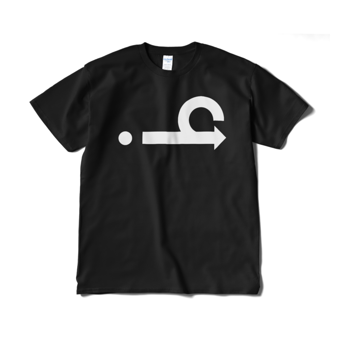 『ich→』ロゴTシャツ - XL - ブラック