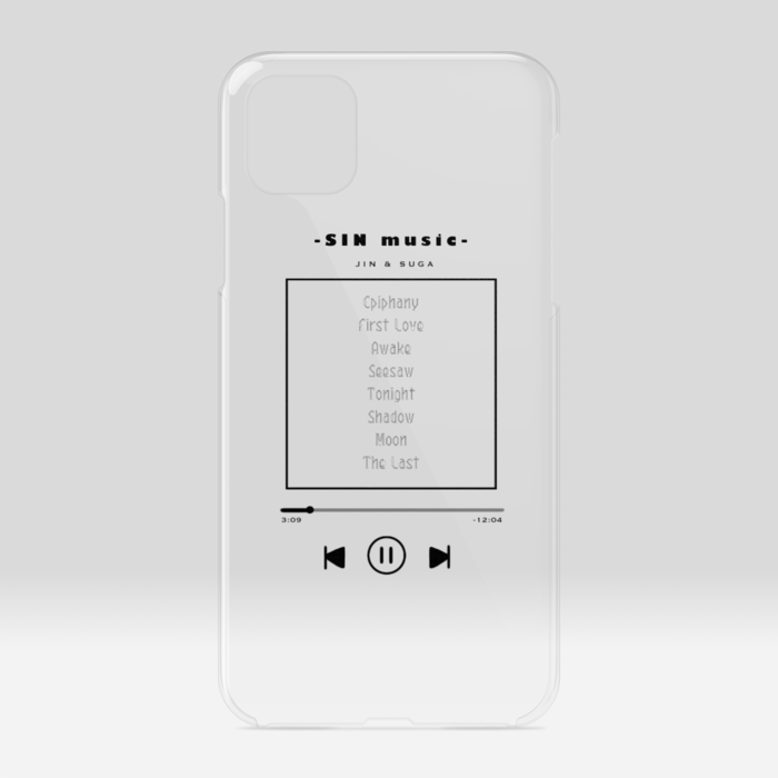 クリアiPhoneケース - iPhone11ProMax