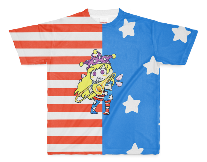 フルグラフィックTシャツ - M - 両面印刷