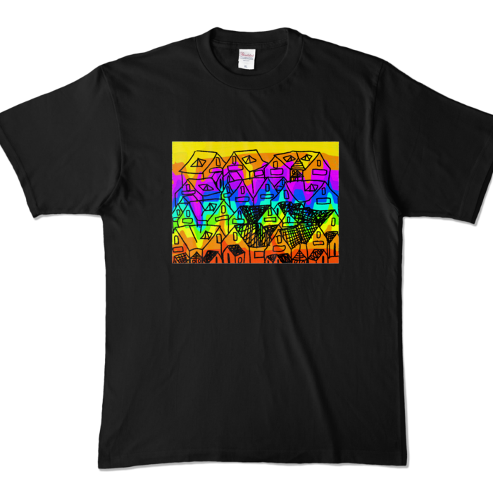 カラーTシャツ - XL - ブラック (濃色)