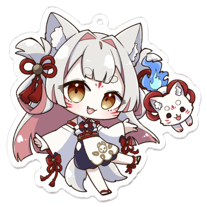 アクリルキーホルダー - 70 x 70 (mm)