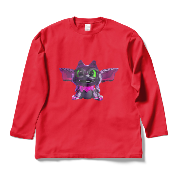 ロングスリーブTシャツ - L - レッド