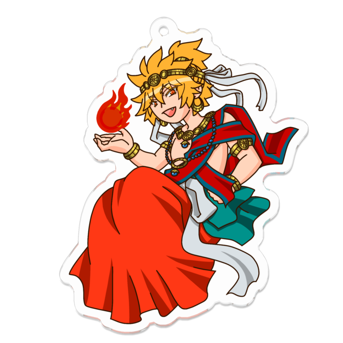 アクリルキーホルダー - 70 x 70 (mm)