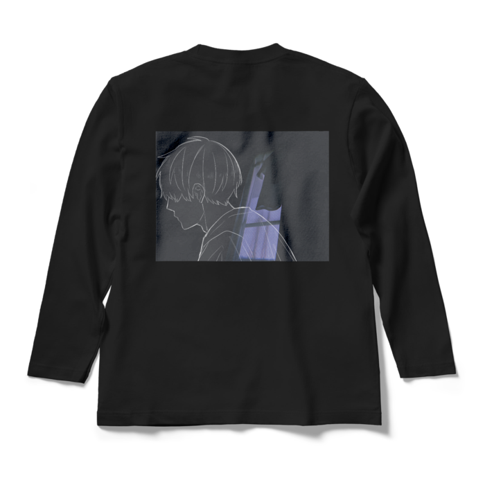 ロングスリーブTシャツ - M - ブラック