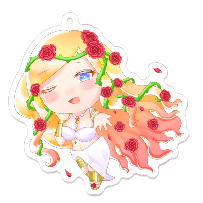 アクリルキーホルダー - 70 x 70 (mm)