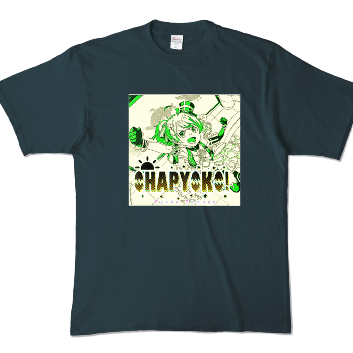 カラーTシャツ - XL - デニム (濃色)