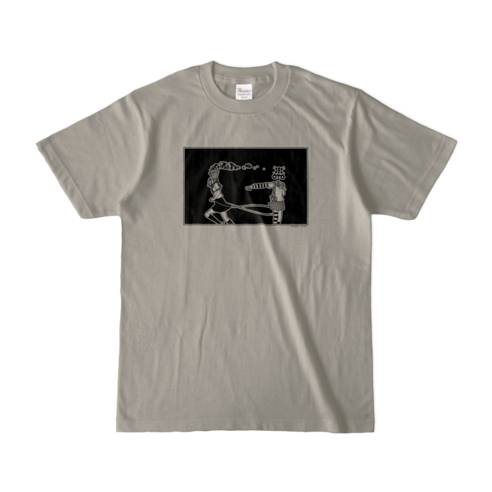 カラーTシャツ(淡色) - S - シルバーグレー