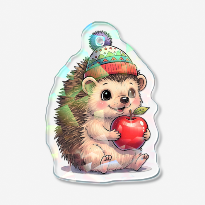 ホログラムアクリルキーホルダー - 50 × 50mm