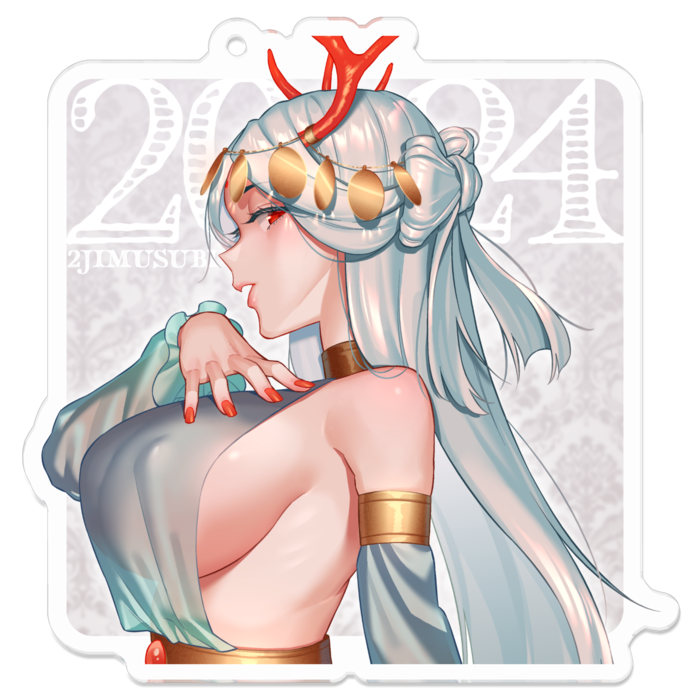 アクリルキーホルダー - 70 x 70 (mm)