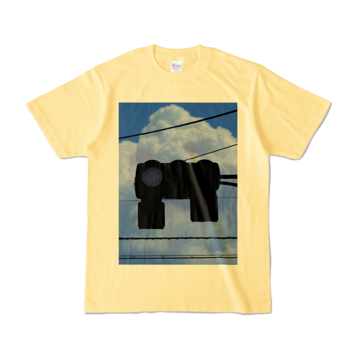 カラーTシャツ - S - ライトイエロー (淡色)