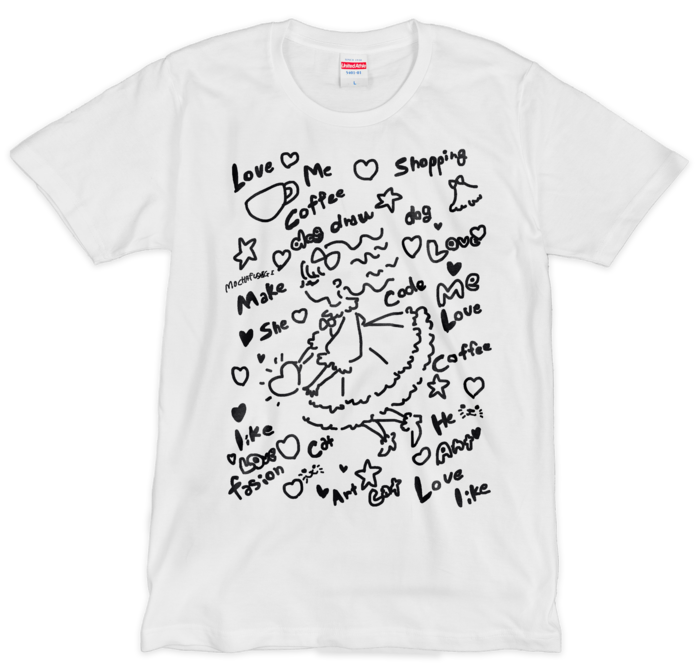 Tシャツ(シルクスクリーン印刷) - L - 1色