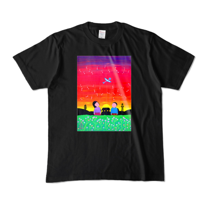 カラーTシャツ - M - ブラック (濃色)