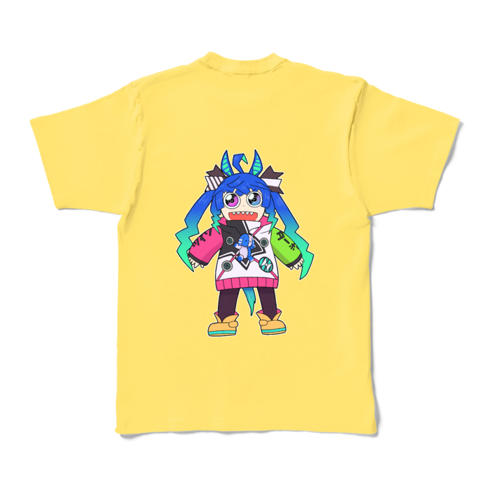 カラーTシャツ - XL - イエロー (濃色)