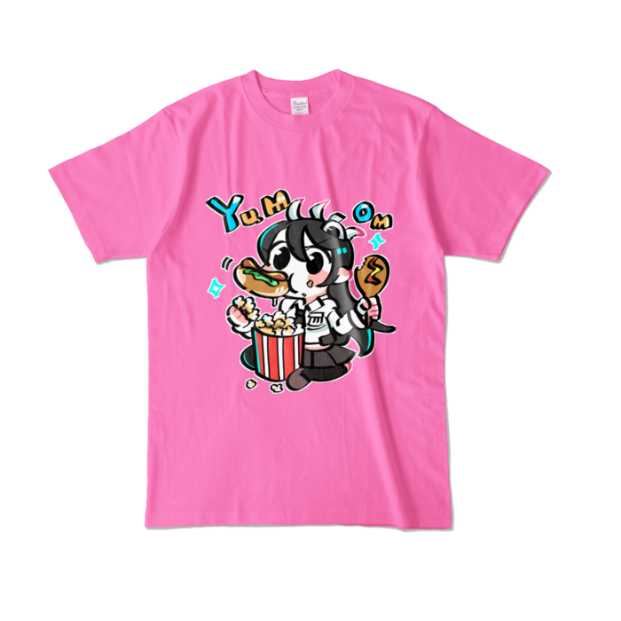 カラーTシャツ - L - ピンク (濃色)