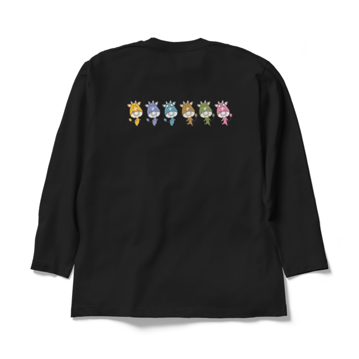 ロングスリーブTシャツ - XL - ブラック