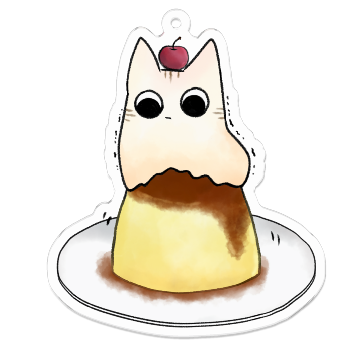 アクリルキーホルダー - 70 x 70 (mm)