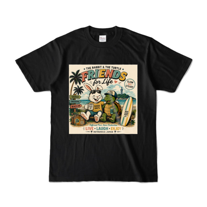 カラーTシャツ - S - ブラック (濃色)