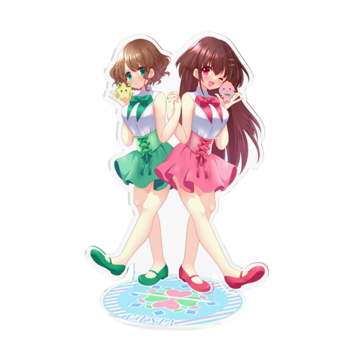 アクリルフィギュア - 160x160mm