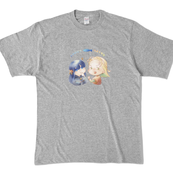 カラーTシャツ - XL - 杢グレー (濃色)