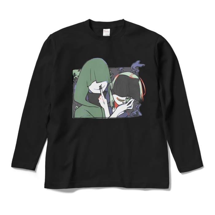 ロングスリーブTシャツ - M - ブラック
