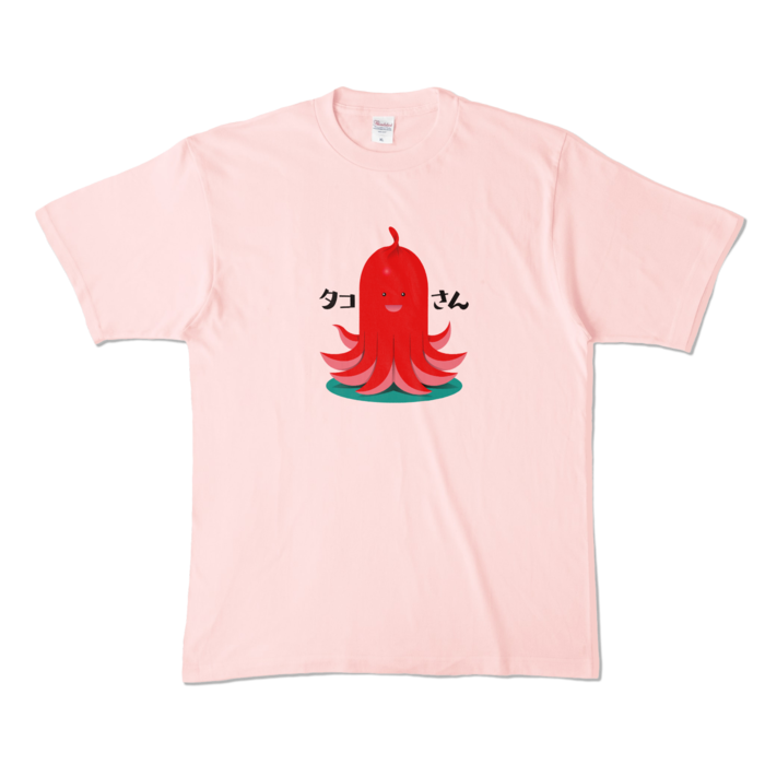 カラーTシャツ - XL - ライトピンク (淡色)