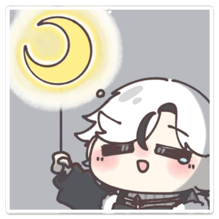 アクリルキーホルダー - 100 x 100 (mm)