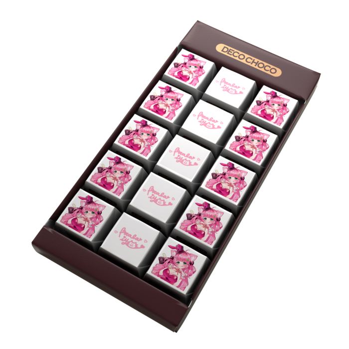 DECOチョコ - 列ごとにデザイン