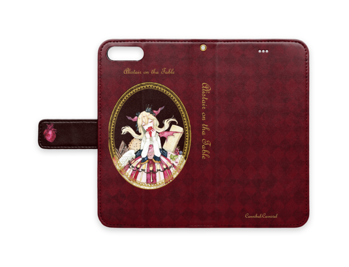 手帳型iPhoneケース - iPhone7 Plus - ストラップ穴 あり