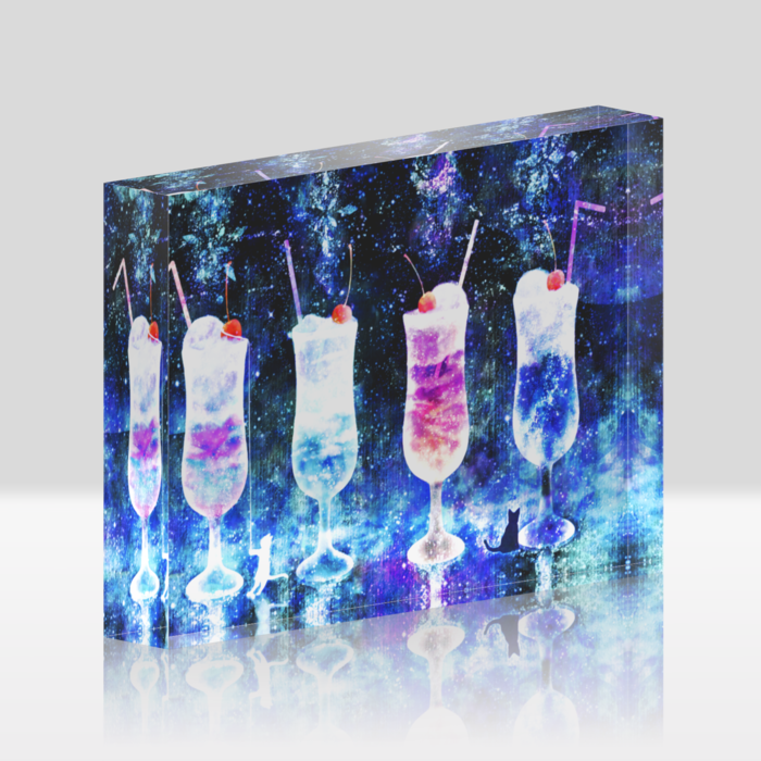 アクリルブロック - 148x100mm