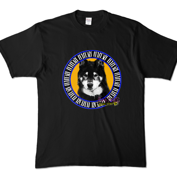 カラーTシャツ - XL - ブラック (濃色)