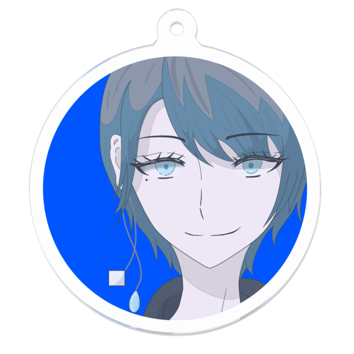 アクリルキーホルダー - 50 x 50 (mm)