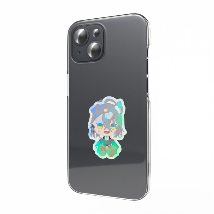 ホログラムスマホステッカー - 縦