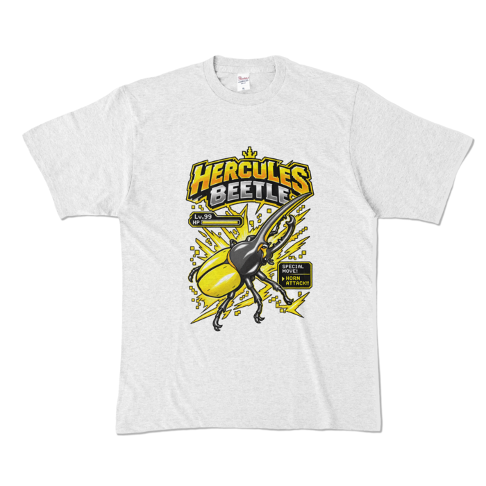 カラーTシャツ - XL - アッシュ （淡色）