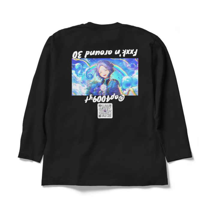 ロングスリーブTシャツ - XL - ブラック