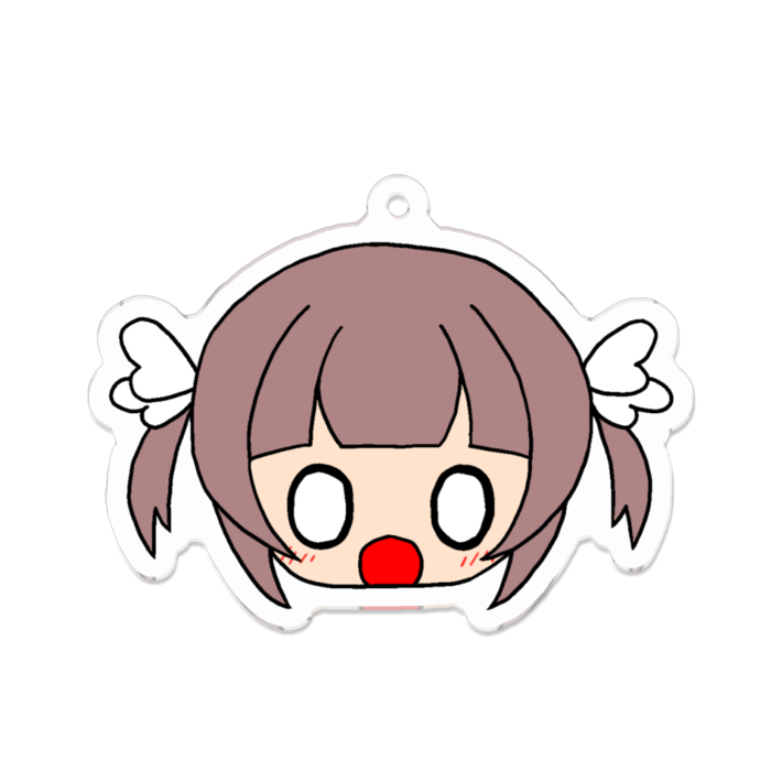 アクリルキーホルダー - 70 x 70 (mm)