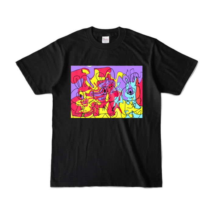 カラーTシャツ - S - ブラック (濃色)