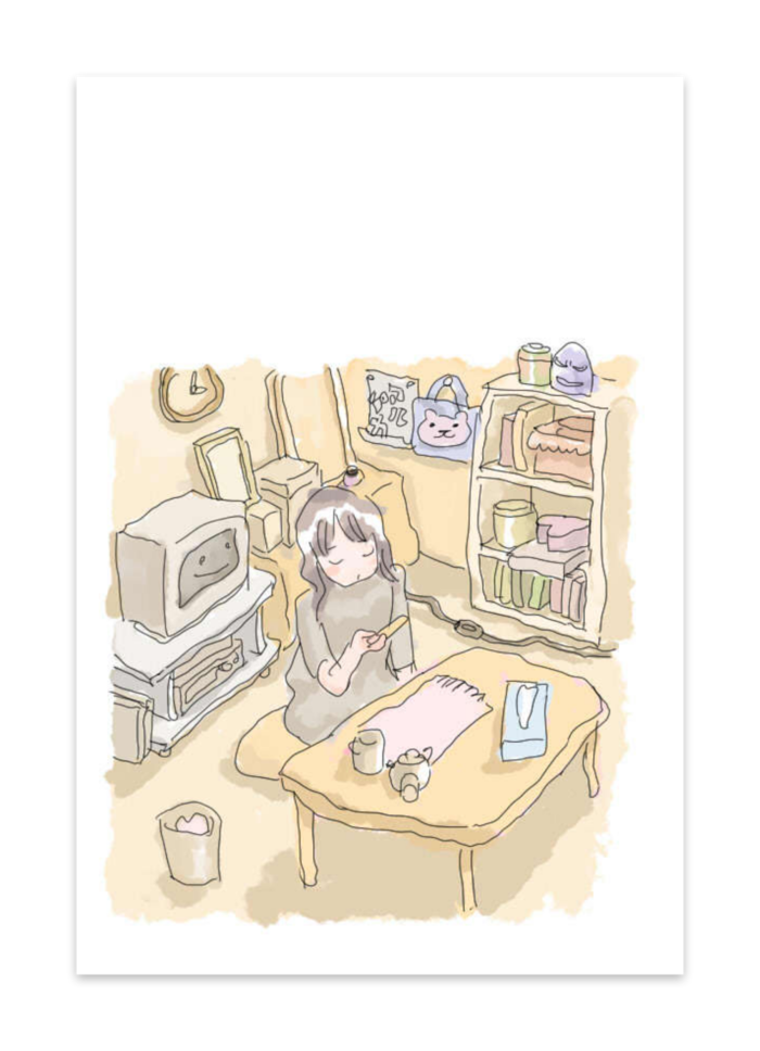 ポストカード(10枚セット) - ヴァンヌーボVGスノーホワイト195kg