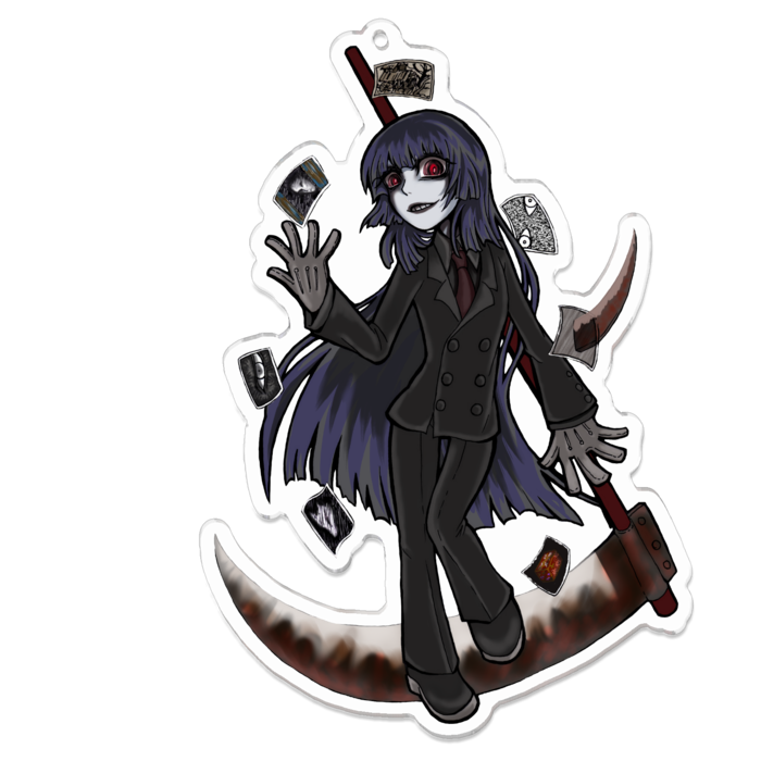 アクリルキーホルダー - 100 x 100 (mm)