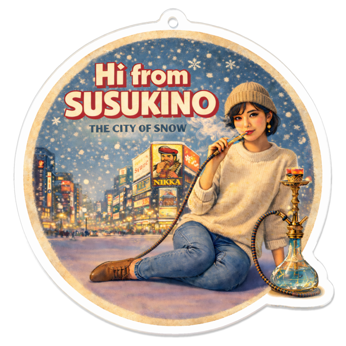 アクリルキーホルダー - 70 x 70 (mm)