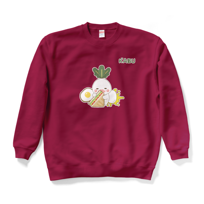 スウェット - XL - バーガンディ