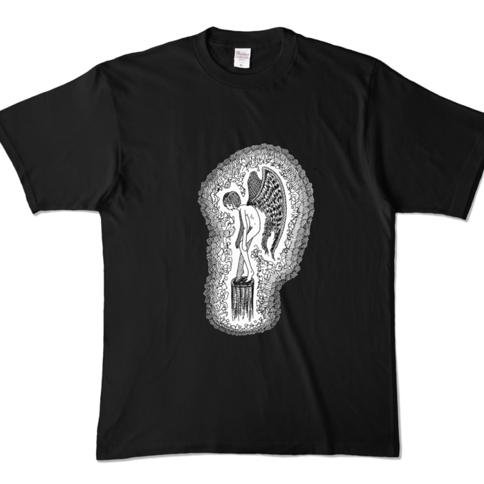 カラーTシャツ - XL - ブラック (濃色)