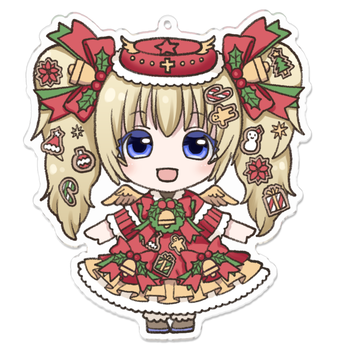 アクリルキーホルダー - 100 x 100 (mm)